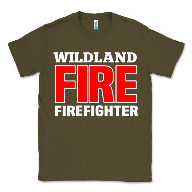 Wildland Fire Rescue Department Firefighters Firemen Uniform Classic Tee by linhVisuals | Teevron