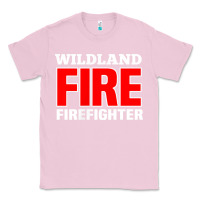 Bubblegum Pink wildland fire rescue department firefighters firemen uniform Classic Tee - linhVisuals