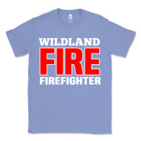 Colony Blue wildland fire rescue department firefighters firemen uniform Classic Tee - linhVisuals