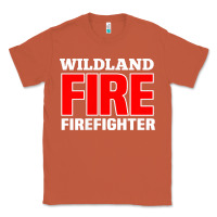 Copper wildland fire rescue department firefighters firemen uniform Classic Tee - linhVisuals
