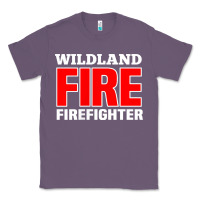Lavender wildland fire rescue department firefighters firemen uniform Classic Tee - linhVisuals