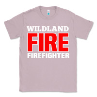 Lilac wildland fire rescue department firefighters firemen uniform Classic Tee - linhVisuals