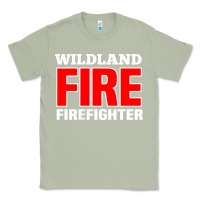 Matcha wildland fire rescue department firefighters firemen uniform Classic Tee - linhVisuals
