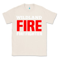 Natural wildland fire rescue department firefighters firemen uniform Classic Tee - linhVisuals