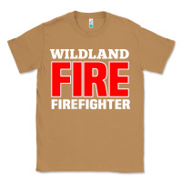 Toasted Coconut wildland fire rescue department firefighters firemen uniform Classic Tee - linhVisuals