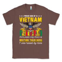 Chestnut proud vietnam veteran son gifts raised by my hero veteran day Classic Tee - linhVisuals