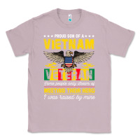 Lilac proud vietnam veteran son gifts raised by my hero veteran day Classic Tee - linhVisuals