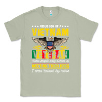 Matcha proud vietnam veteran son gifts raised by my hero veteran day Classic Tee - linhVisuals