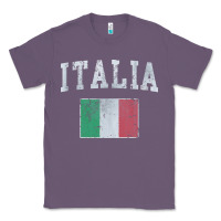 Lavender vintage italia italian flag italy italiano Classic Tee - linhVisuals