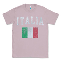 Lilac vintage italia italian flag italy italiano Classic Tee - linhVisuals