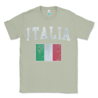 Matcha vintage italia italian flag italy italiano Classic Tee - linhVisuals