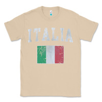 Mushroom vintage italia italian flag italy italiano Classic Tee - linhVisuals