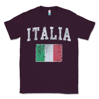Plum vintage italia italian flag italy italiano Classic Tee - linhVisuals