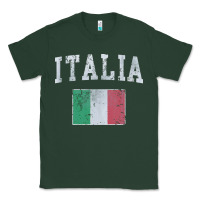 Sports Green vintage italia italian flag italy italiano Classic Tee - linhVisuals