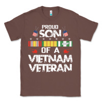 Proud Son Of A Vietnam Veteran Father's Day Classic Tee | Teevron