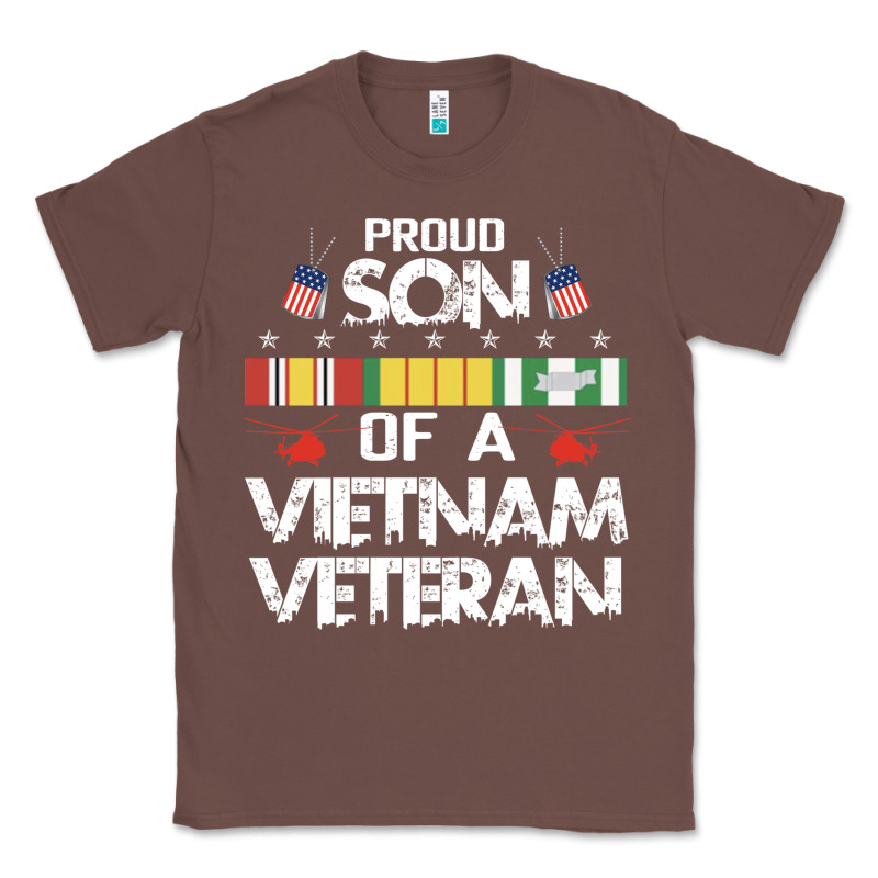 Proud Son Of A Vietnam Veteran Father's Day Classic Tee by linhVisuals | Teevron
