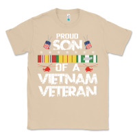 Mushroom proud son of a vietnam veteran father's day Classic Tee - linhVisuals