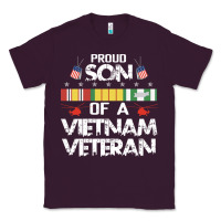 Plum proud son of a vietnam veteran father's day Classic Tee - linhVisuals