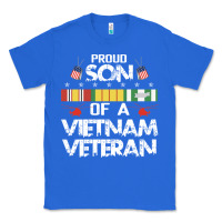 True Royal proud son of a vietnam veteran father's day Classic Tee - linhVisuals