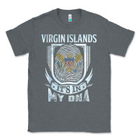 Charcoal Heather virgin islands virgin islander Classic Tee - linhVisuals