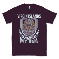 Plum virgin islands virgin islander Classic Tee - linhVisuals