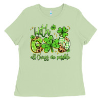 With God All Things Are Possible Ladies Tee | Teevron
