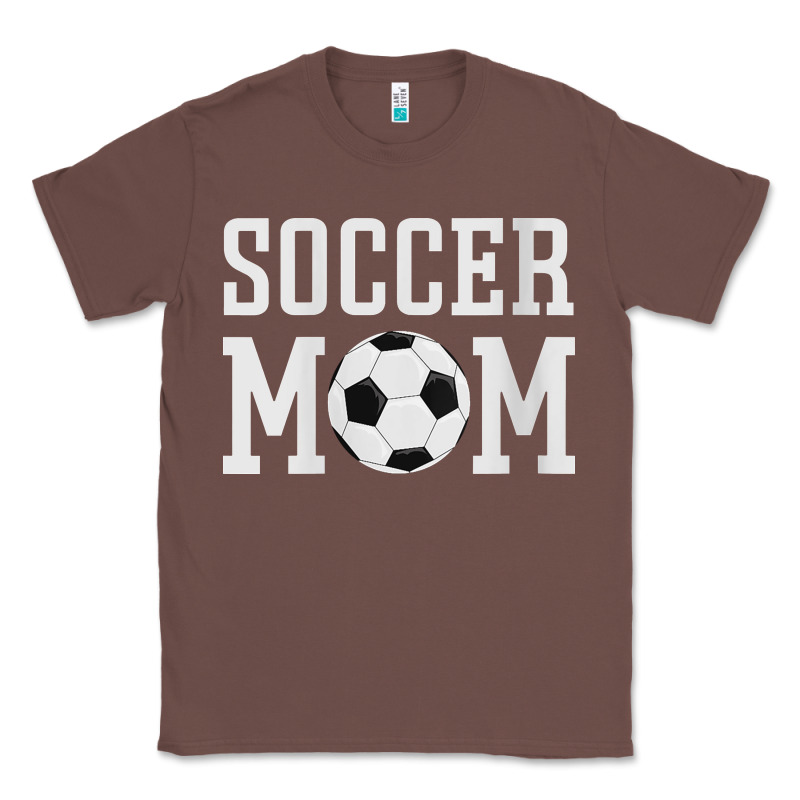 Womens Soccer Mama Soccer Mom Classic Tee by linhVisuals | Teevron