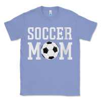 Colony Blue womens soccer mama soccer mom Classic Tee - linhVisuals