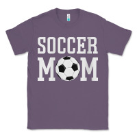 Lavender womens soccer mama soccer mom Classic Tee - linhVisuals