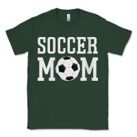 Sports Green womens soccer mama soccer mom Classic Tee - linhVisuals