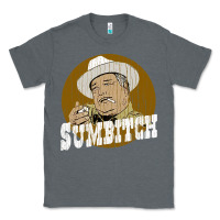 Charcoal Heather sumbitch distressed Classic Tee - linhVisuals
