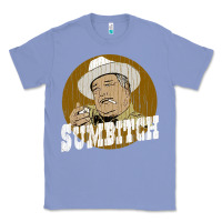Colony Blue sumbitch distressed Classic Tee - linhVisuals