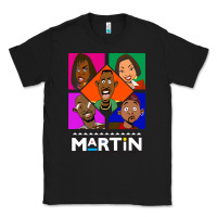 Black Martin TV Show Classic Tee - linhVisuals