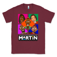Burgundy Martin TV Show Classic Tee - linhVisuals