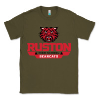 Army Green ruston high school Classic Tee - linhVisuals