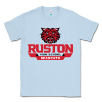 Dusty Blue ruston high school Classic Tee - linhVisuals