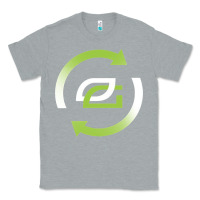 Heather Grey optic team  gaming Classic Tee - linhVisuals
