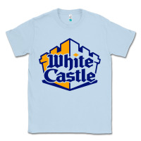 Dusty Blue white castle high school Classic Tee - linhVisuals