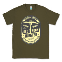 Army Green deep rock galactic red rock blaster beer , designer   t shirt Classic Tee - linhVisuals