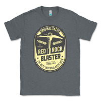 Charcoal Heather deep rock galactic red rock blaster beer , designer   t shirt Classic Tee - linhVisuals