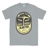 Heather Grey deep rock galactic red rock blaster beer , designer   t shirt Classic Tee - linhVisuals
