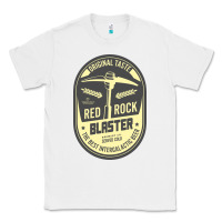 White deep rock galactic red rock blaster beer , designer   t shirt Classic Tee - linhVisuals