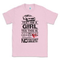 Bubblegum Pink a girls xfire roadster   crossfire Classic Tee - linhVisuals