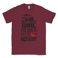 Burgundy a girls xfire roadster   crossfire Classic Tee - linhVisuals