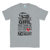 Heather Grey a girls xfire roadster   crossfire Classic Tee - linhVisuals