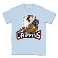Dusty Blue grand rapids griffins Classic Tee - linhVisuals