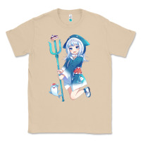 Mushroom Gawr Gura Classic Tee - linhVisuals