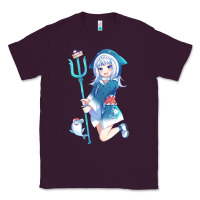 Plum Gawr Gura Classic Tee - linhVisuals
