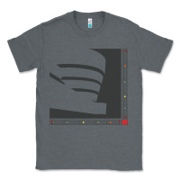 Charcoal Heather frank lloyd wright design   frank lloyd wright Classic Tee - linhVisuals