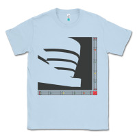 Dusty Blue frank lloyd wright design   frank lloyd wright Classic Tee - linhVisuals